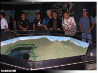 Delegasi pertemuan AFOC 7 Kunjungi Museum Gunung Api Batur